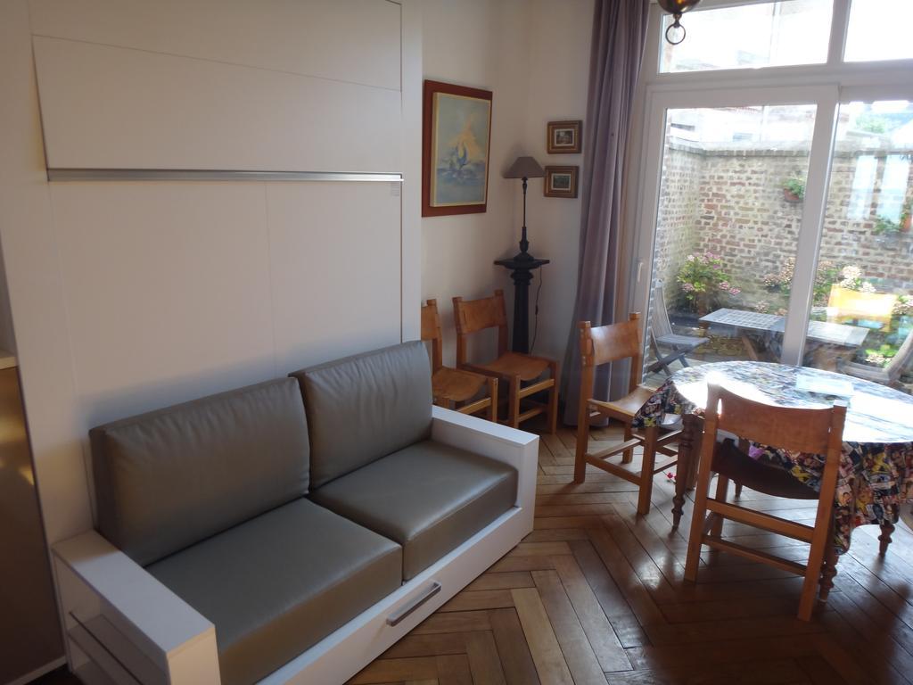 Beau Studio, Front De Mer - Rdc Apartment Mers-les-Bains Luaran gambar